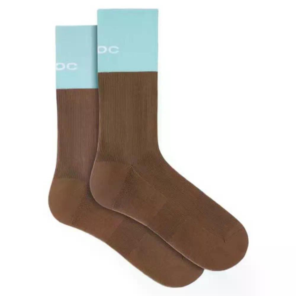 POC Motion MTB Long 靴下 （ BronziteBrown/LazuriteBlue ） 