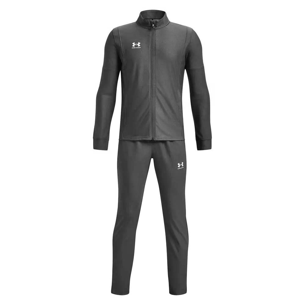 樂天商城 - アンダーアーマー チャレンジャー ジュニア トラックジャケット （ Castlerock025/White100 ） | UNDER ARMOUR Challenger Junior Track Jacket [t]