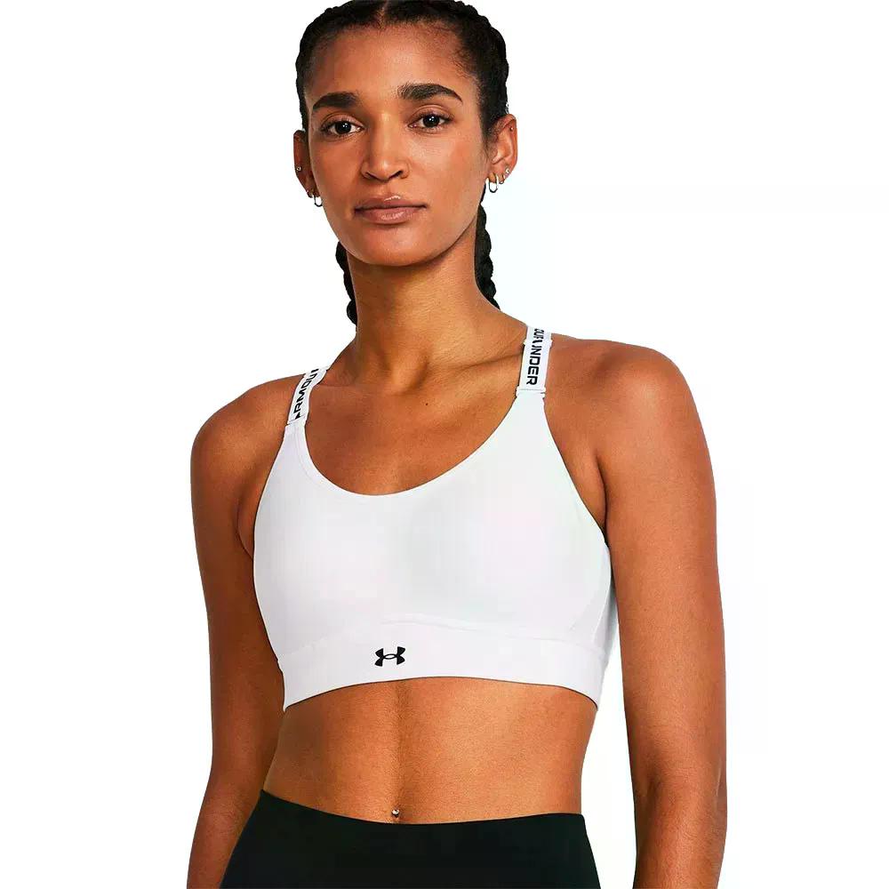 Rakuten - アンダーアーマー インフィニティ 2.0 ミディアムサポート スポーツブラ （ White/Black ） | UNDER ARMOUR Infinity 2.0 Medium-Support Sports Bra [t]