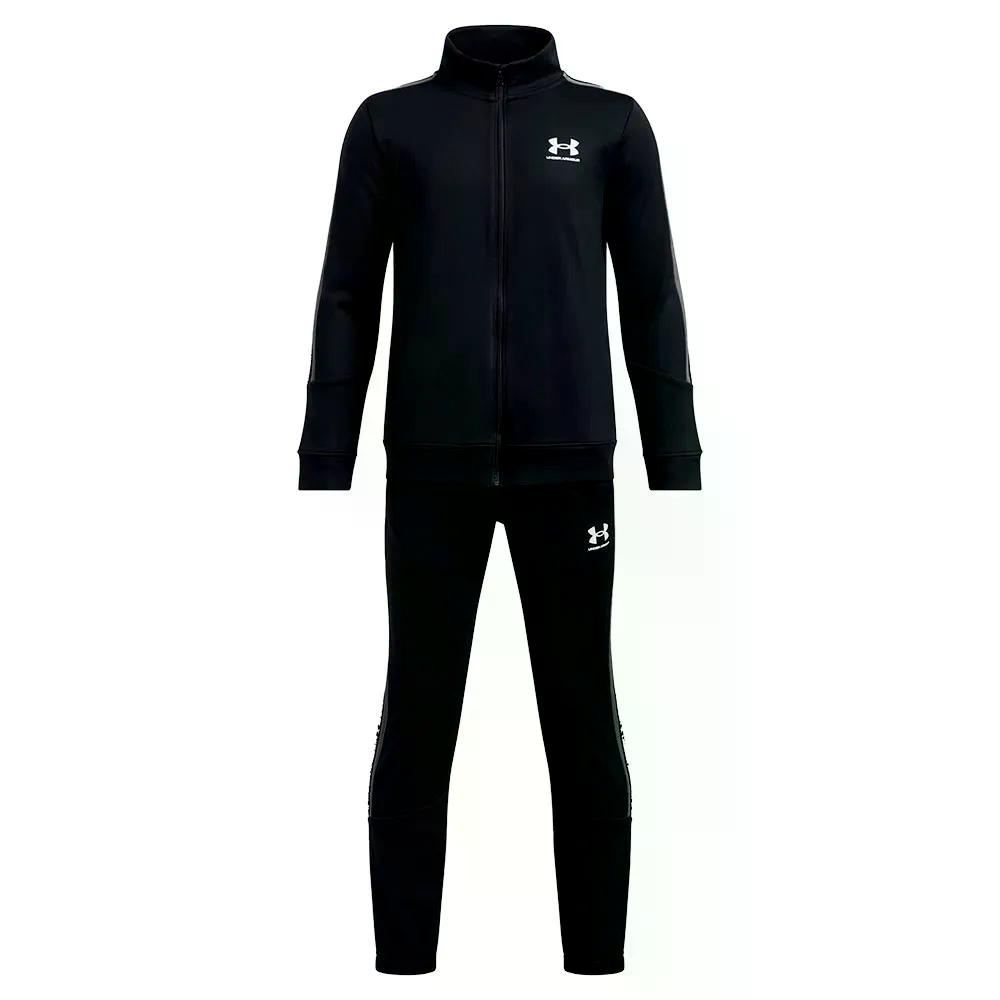 Rakuten - アンダーアーマー アイコン ニット ジュニア トラックジャケット （ Black/Castlerock/White ） | UNDER ARMOUR Icon Knit Juniuor Track Jacket [t]