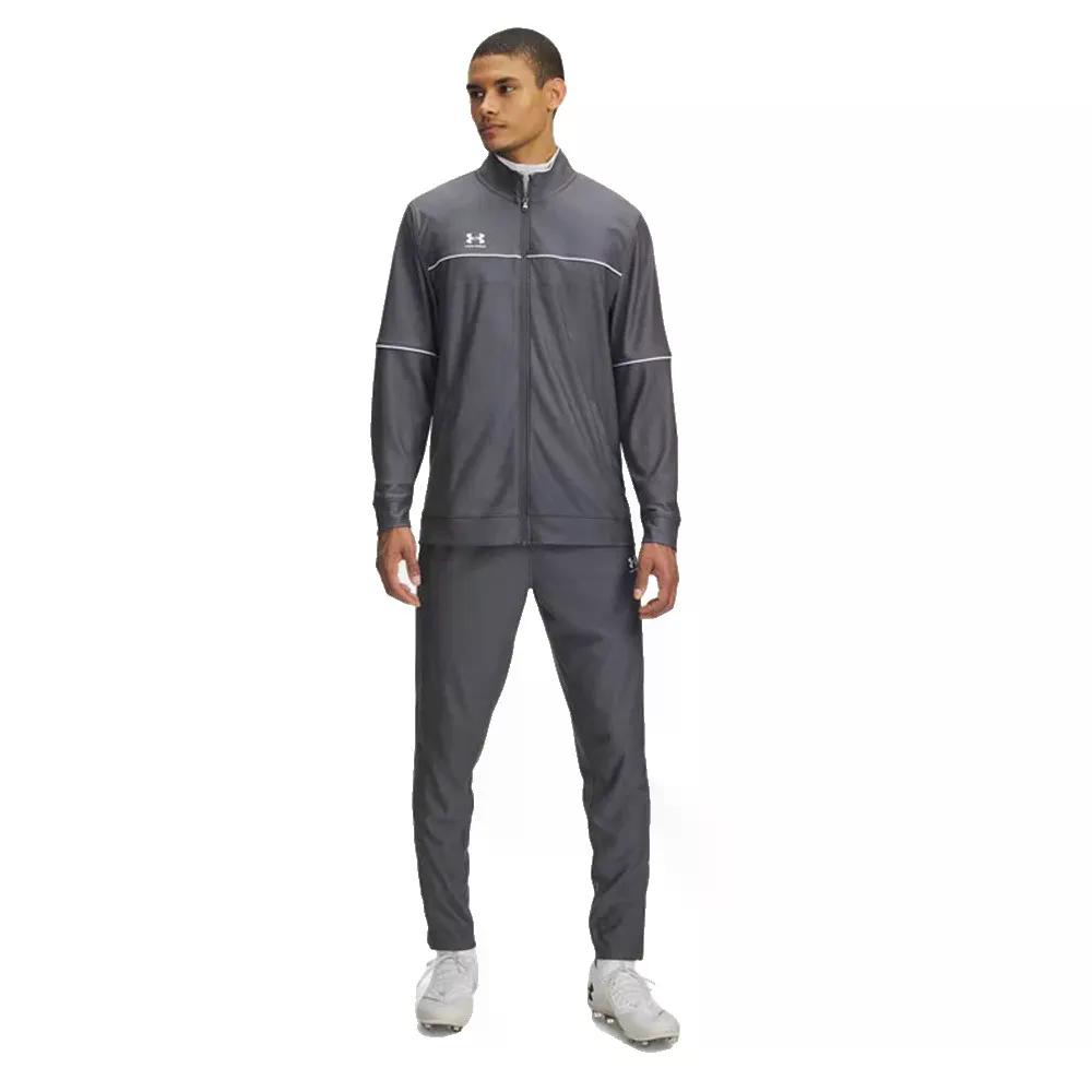 樂天商城 - アンダーアーマー チャレンジャー トラックジャケット （ Gray/White ） | UNDER ARMOUR Challenger Track Jacket [t]