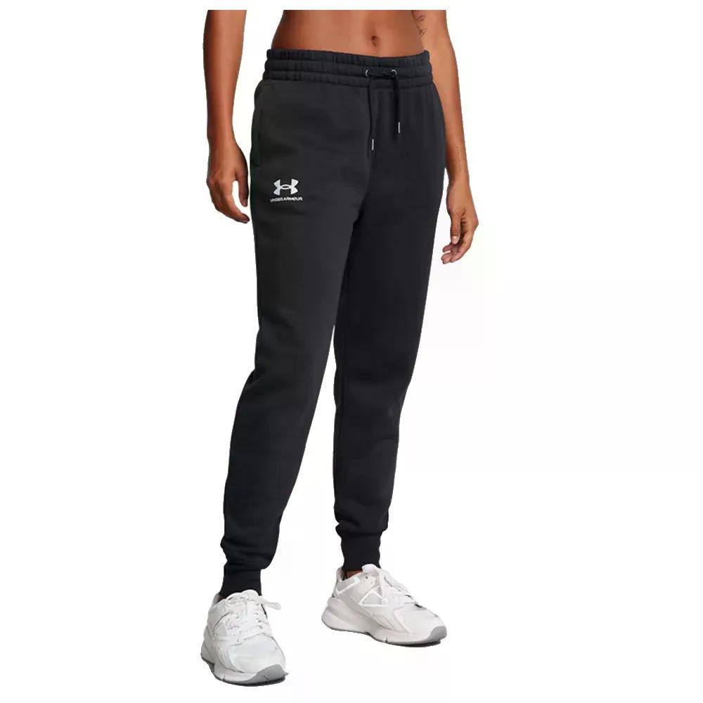 樂天商城 - アンダーアーマー アイコン フリース ジョガーパンツ レディース （ Black/White ） | UNDER ARMOUR Icon Fleece Joggers Woman [t]