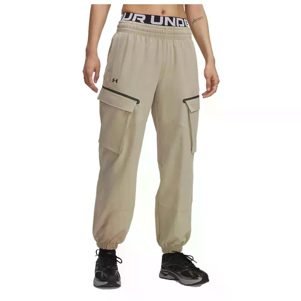 樂天商城 - アンダーアーマー アンストッパブル カーゴ パンツ レディース （ Black/Brown/Black ） | UNDER ARMOUR Unstoppable Cargo Pants Woman [t]