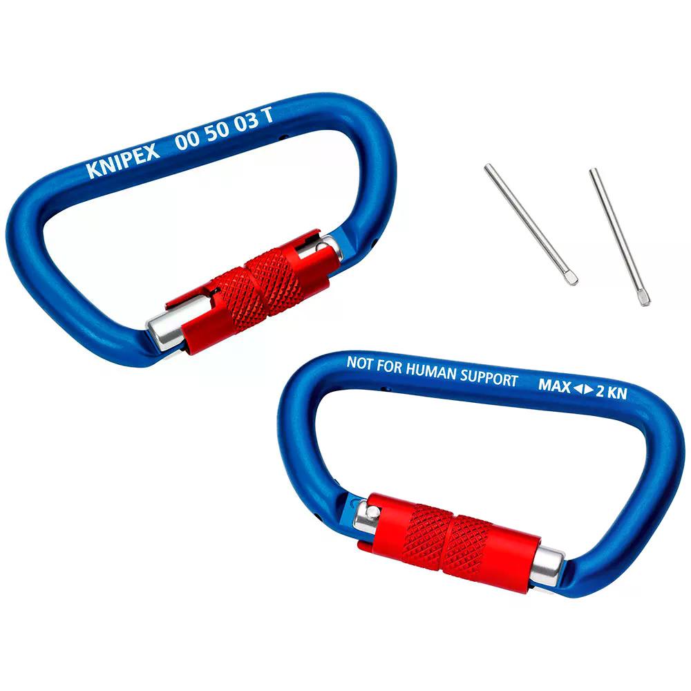 クニペックス カラビナ （ Blue ） | KNIPEX Carabiner [t]