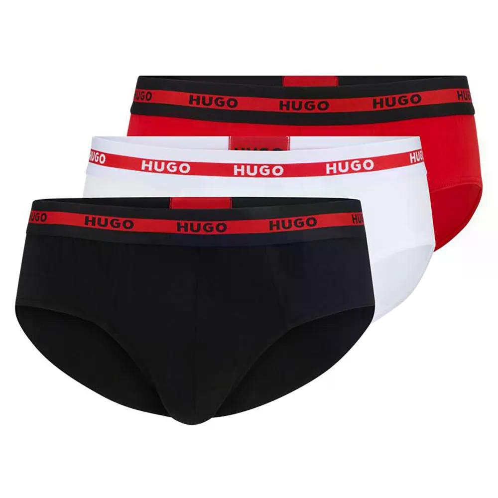 HUGO Planet 10249742 01 �֥꡼�� 3 ��˥å� �� BrightRed �� [t]