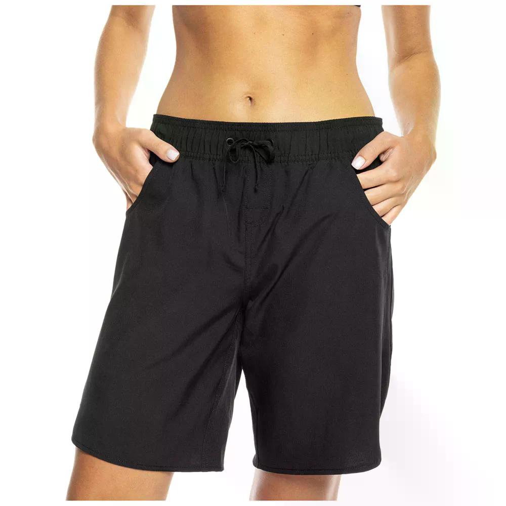 ロキシー ウェーブ 9インチ ボードショーツ レディース （ Anthracite ） | ROXY Wave 9 Inch BS Boardshorts Women [t]