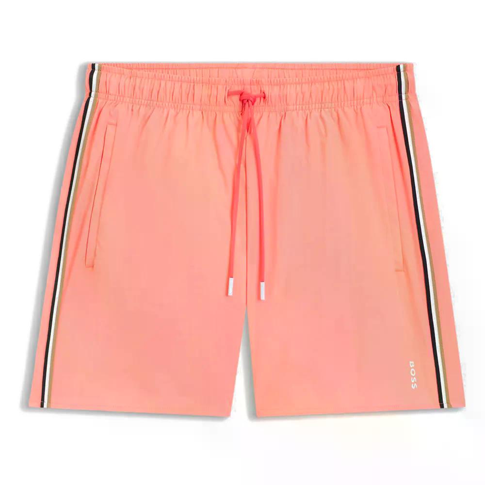 ボス アイコニック 10239741 01 スイムトランクス （ BrightPink ） | BOSS Iconic 10239741 01 Swim Trunks [t]