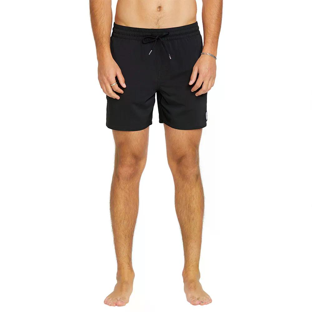 樂天商城 - ボルコム リド ソリッド 16インチ スイムトランクス （ Black ） | VOLCOM Lido Solid 16-Inch Swim Trunks [t]