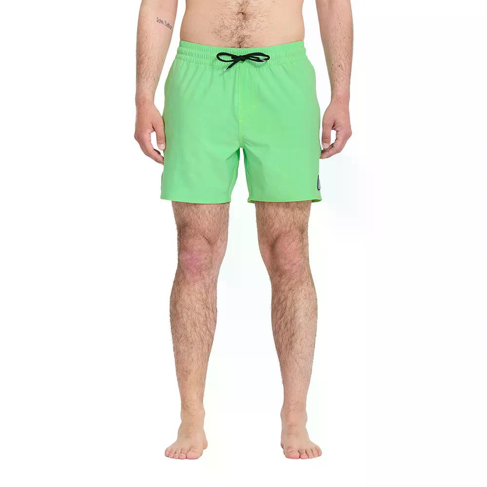 ボルコム リド ソリッド 16インチ スイムトランクス （ IslandGreen ） | VOLCOM Lido Solid 16-Inch Swim Trunks [t]