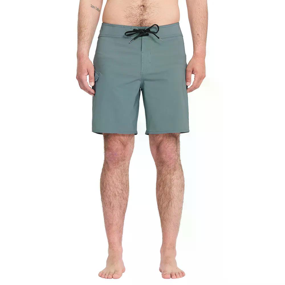 ボルコム リド ソリッド モッド 18インチ スイムトランクス （ Tradewinds ） | VOLCOM Lido Solid Mod 18-Inch Swim Trunks [t]