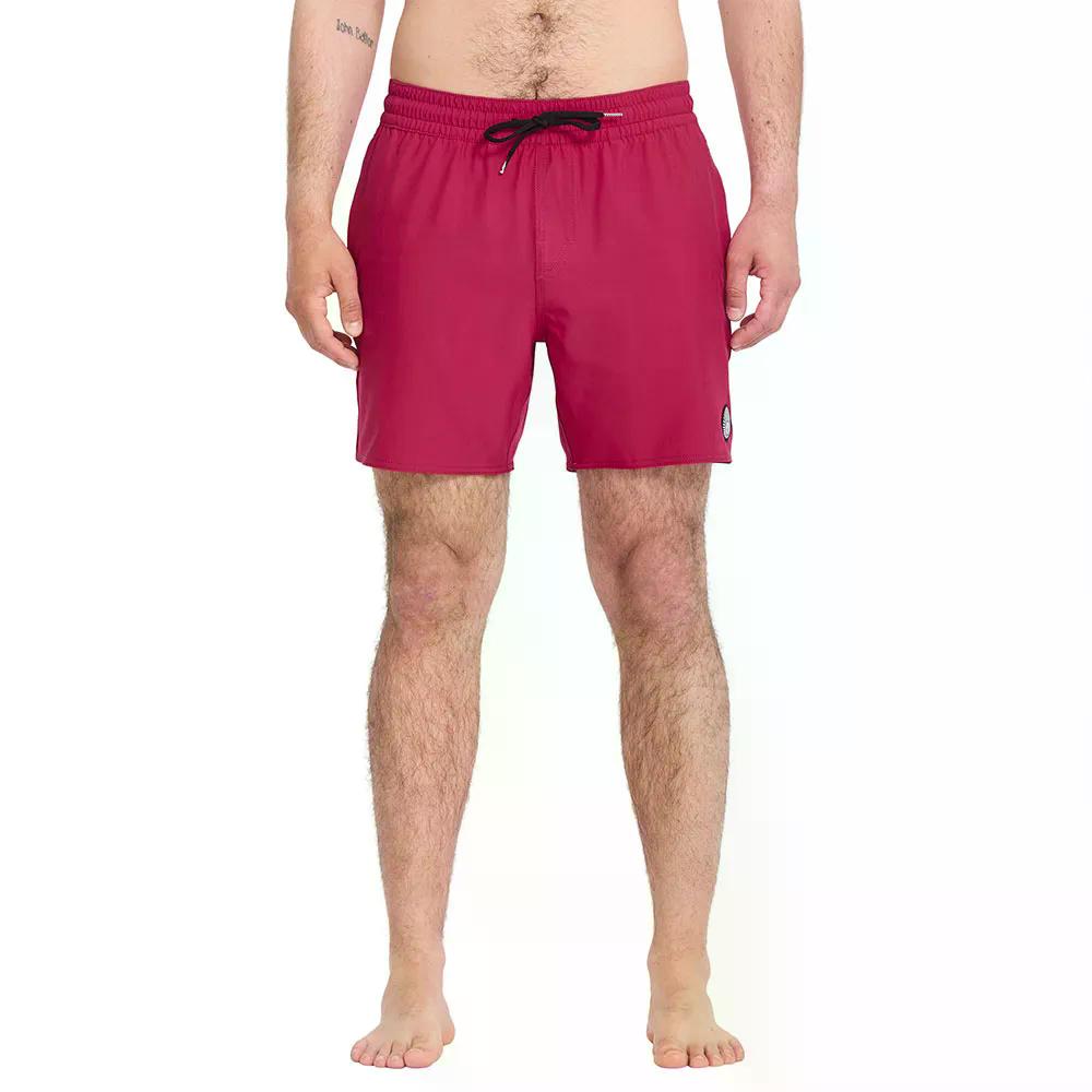 樂天商城 - ボルコム リド ソリッド 16インチ スイムトランクス （ Sangria ） | VOLCOM Lido Solid 16-Inch Swim Trunks [t]