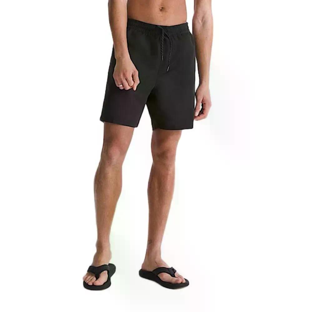 バンズ プライマリー 2 プリンテッド エラスティック スイムトランクス （ Black ） | VANS Primary II Elastic Swim Trunks [t]