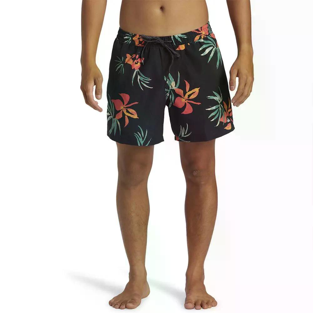 樂天商城 - クイックシルバー ミックス ボレー 15インチ スイムショーツ （ Black ） | QUIKSILVER Mix Volley 15'' Swim Shorts [t]