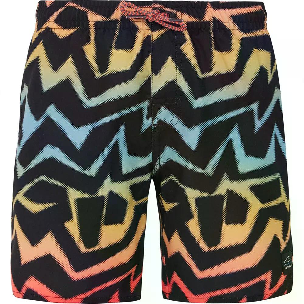 プロテスト デザート ジュニア スイムショーツ （ TrueBlack ） | PROTEST Desert Junior Swim Shorts 