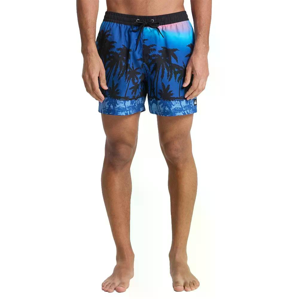 Rakuten - QUIKSILVER Everyday Printed Volley 15 水泳パンツ （ MonacoBlueThermotropics ） [t]