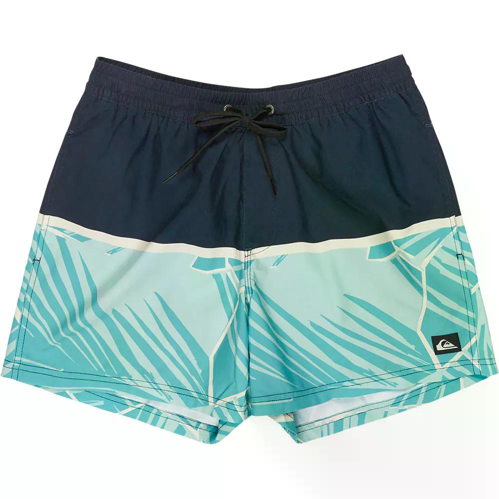 クイックシルバー エブリデイ プールサイダー 15インチ スイムショーツ （ DarkNavyPanelNatGeo ） QUIKSILVER Everyday Poolsider 15 039 039 Swim Shorts t