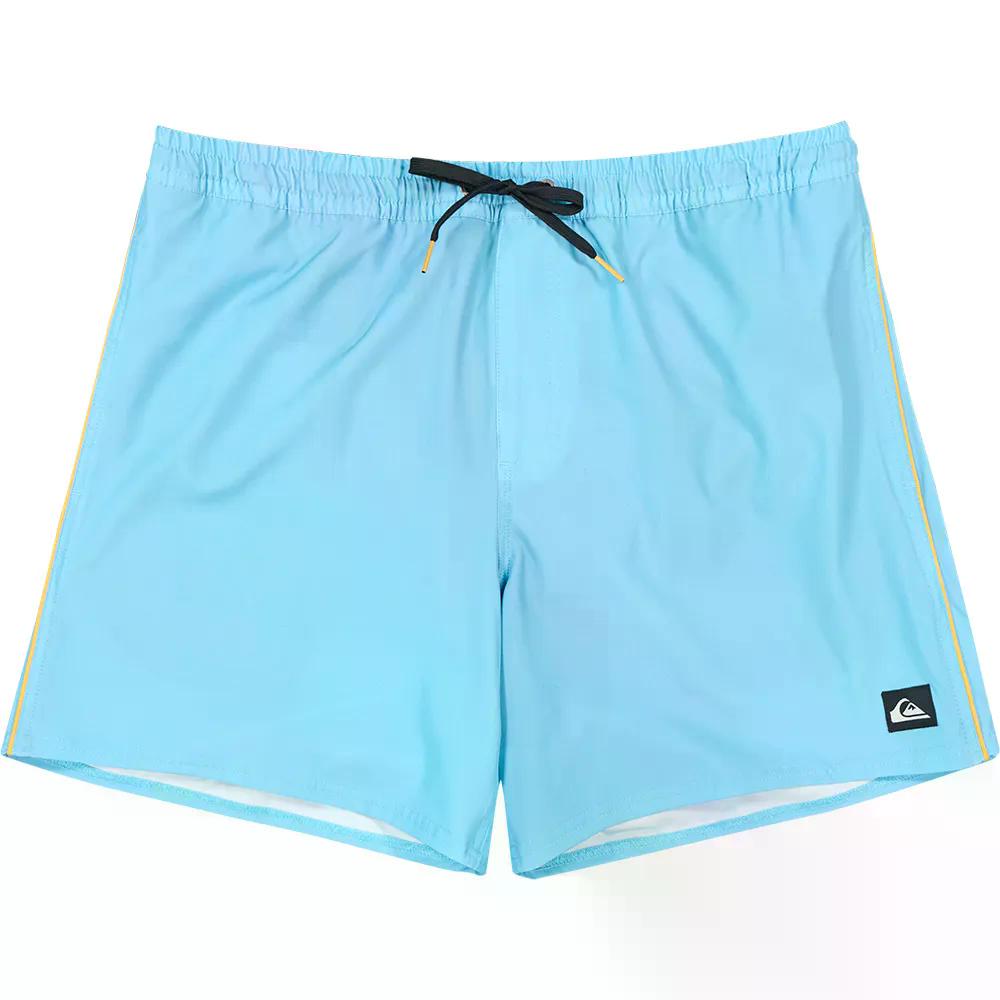 クイックシルバー ストレッチ パイプド ボレー 16インチ スイムショーツ （ Aqua ） | QUIKSILVER Stretch Piped Volley 16'' Swim Sho..