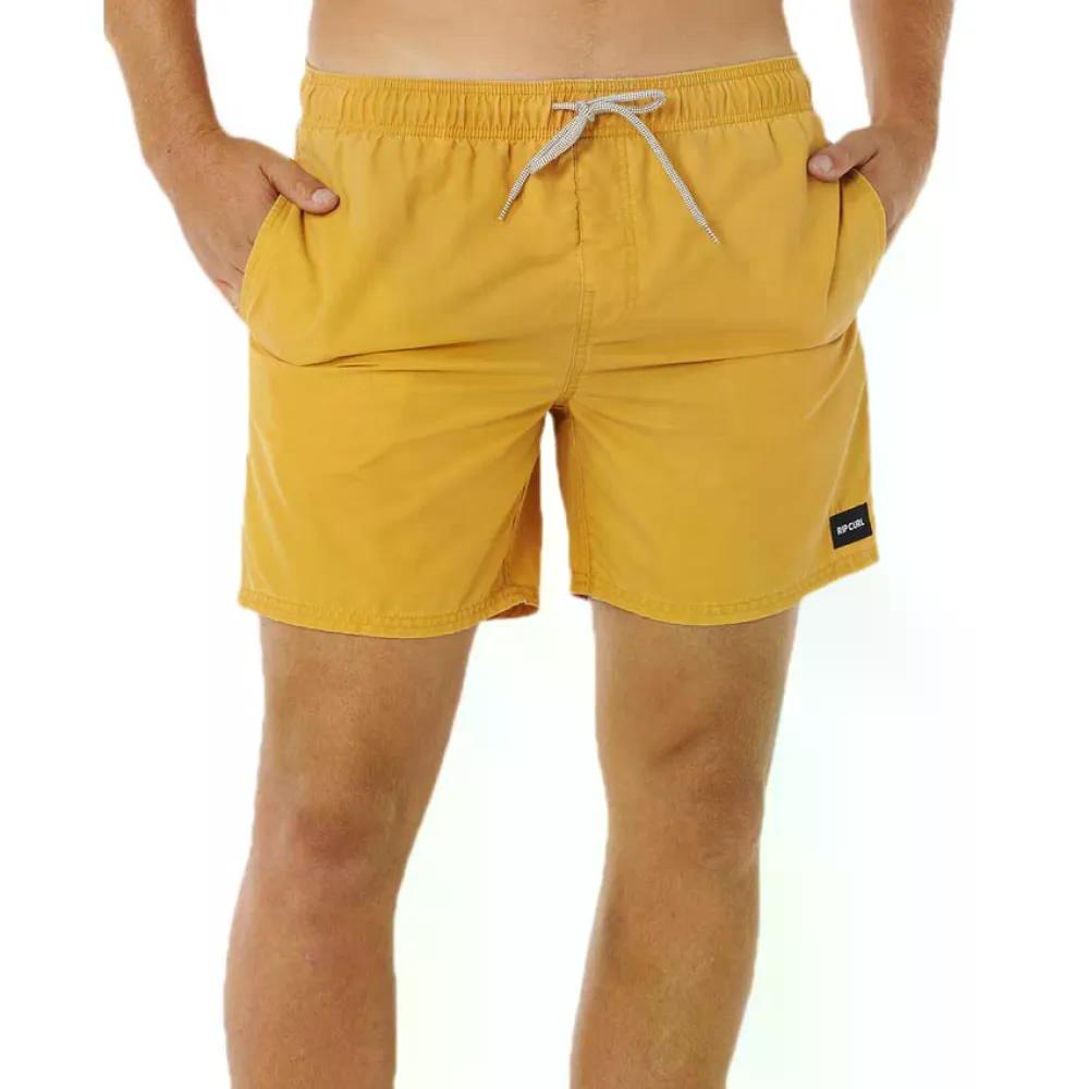 Rakuten - RIP CURL Offset Washed Volley 水泳パンツ （ GoldenHour ） [t]