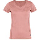 フェールラーベン アビスコ クール ショートスリーブ レディース ( DustyRose ) | Fjallraven Abisko Cool short sl...
