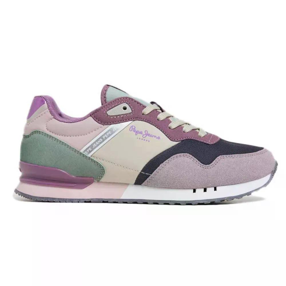 樂天商城 - ペペ ジーンズ ロンドン アーバンズ スニーカー レディース （ BleachPink ） | PEPE JEANS London Urbans trainers Womens [t]