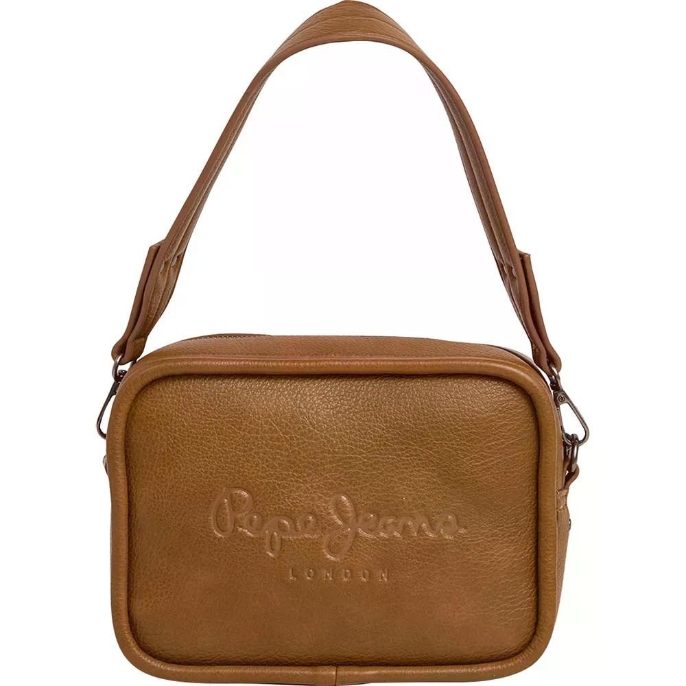 ペペ ジーンズ バッシー コード ショルダー バッグ （ TanBrown ） | PEPE JEANS Bassy Code shoulder bag 