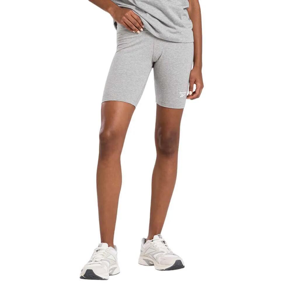 リーボック リ スリム フィッテッド スウェット ショーツ レディース （ M Grey H ） | REEBOK Ri Sl Fitted sweat shorts Women [t]