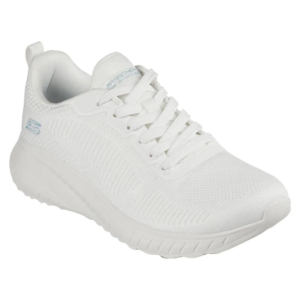 スケッチャーズ ボブズ スクワッド カオス シューズ レディース （ White Engineered Knit ） | SKECHERS Bobs Squad Chaos shoes Women [t]