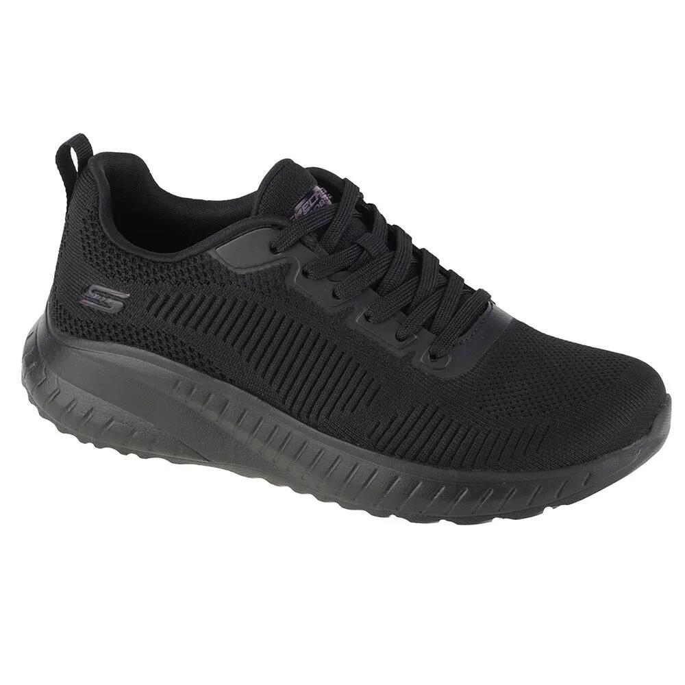 スケッチャーズ ボブズ スクワッド カオス シューズ レディース （ Black ） SKECHERS Bobs Squad Chaos shoes Women t