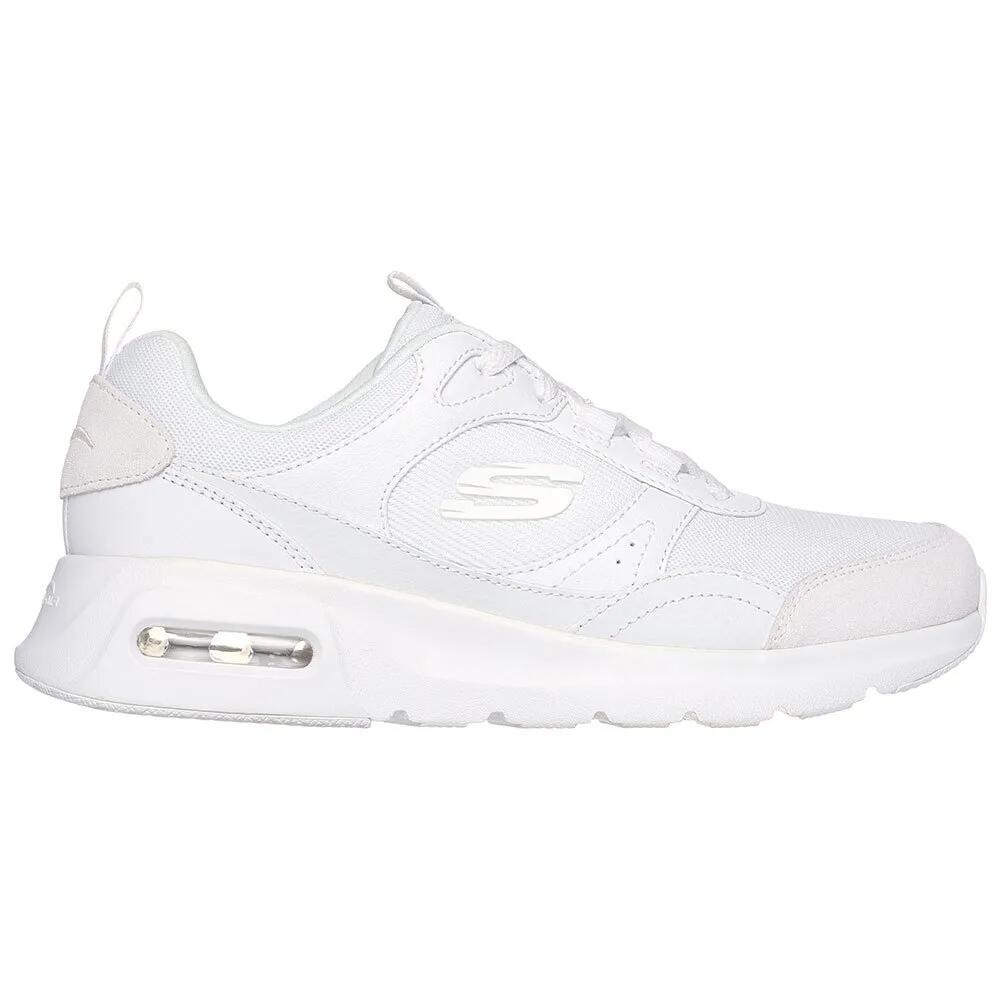 å㡼 å  塼 ǥ  White Leather / Mesh / Trim  | SKECHERS Skech-A...