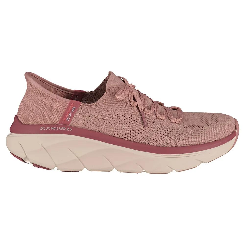 スケッチャーズ D´ラックス ウォーカー 2.0 シューズ レディース （ Dark Mauve Knit / Trim ） | SKECHERS D´Lux Walker 2.0 shoes Women [t]