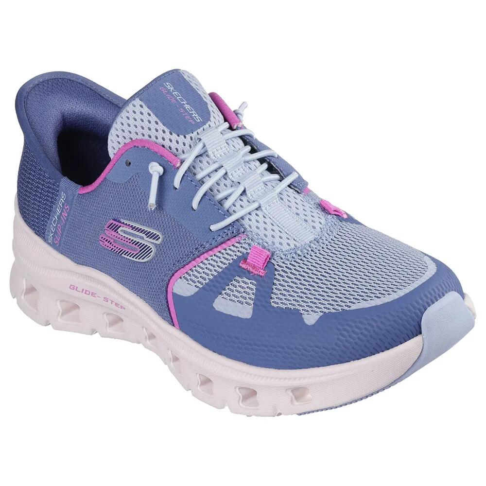 スケッチャーズ グライド ステップ プロ シューズ レディース （ Slate Mesh / Pink Trim ） SKECHERS Glide-Step Pro shoes Women t