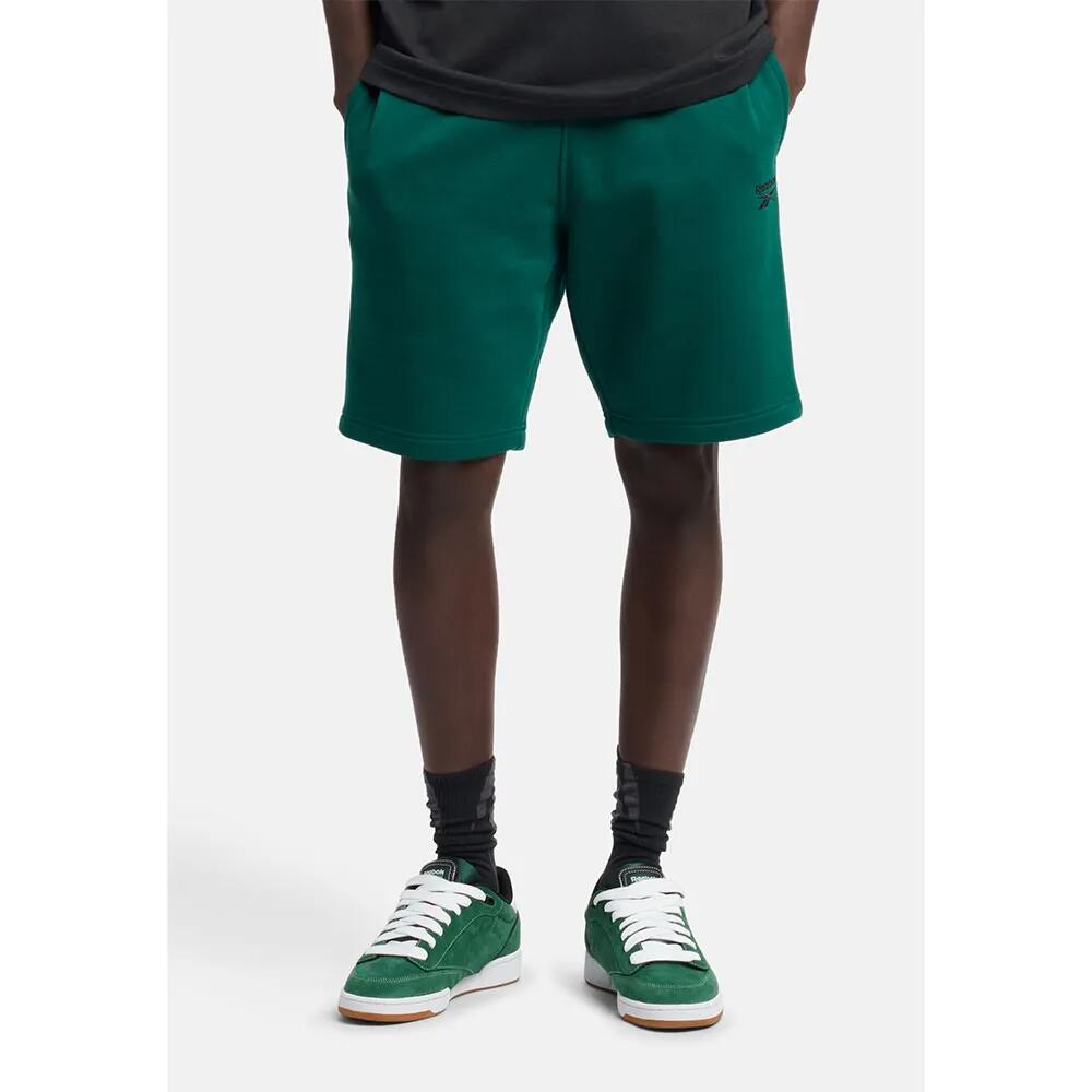 リーボック クラシックス アイデンティティ スモール ロゴ スウェット ショーツ （ Collegiate Green ） | REEBOK CLASSICS Identity Small Logo sweat shorts [t]