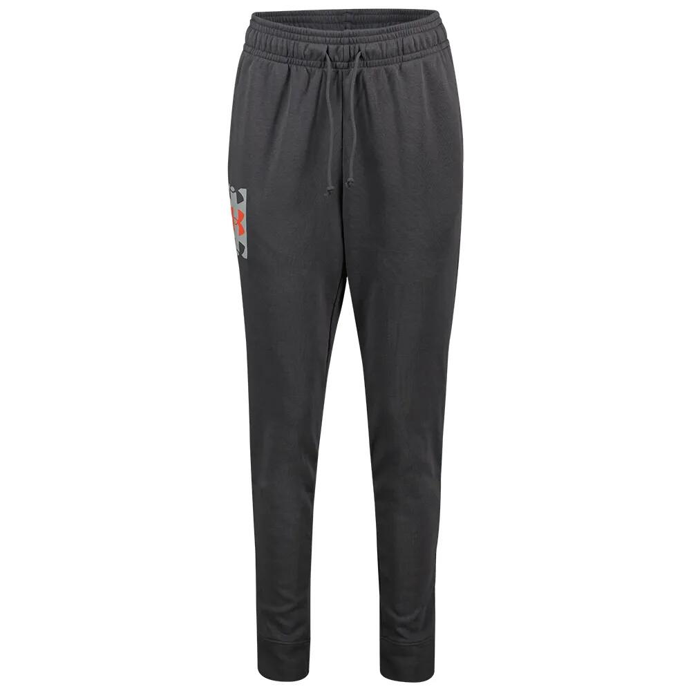 アンダーアーマー ライバル テリー ロゴ ジョガーズ （ Castlerock / Mod Gray / Fire ） | UNDER ARMOUR Rival Terry Logo joggers 