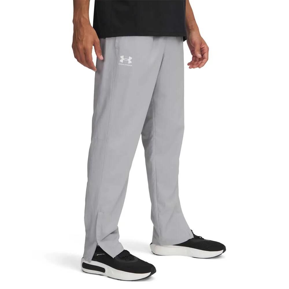 アンダーアーマー ライバル ウーヴン ウィンドブレーカー パンツ （ Mod Gray / Mod Gray / White ） | UNDER ARMOUR Rival Woven Windbreaker pants 