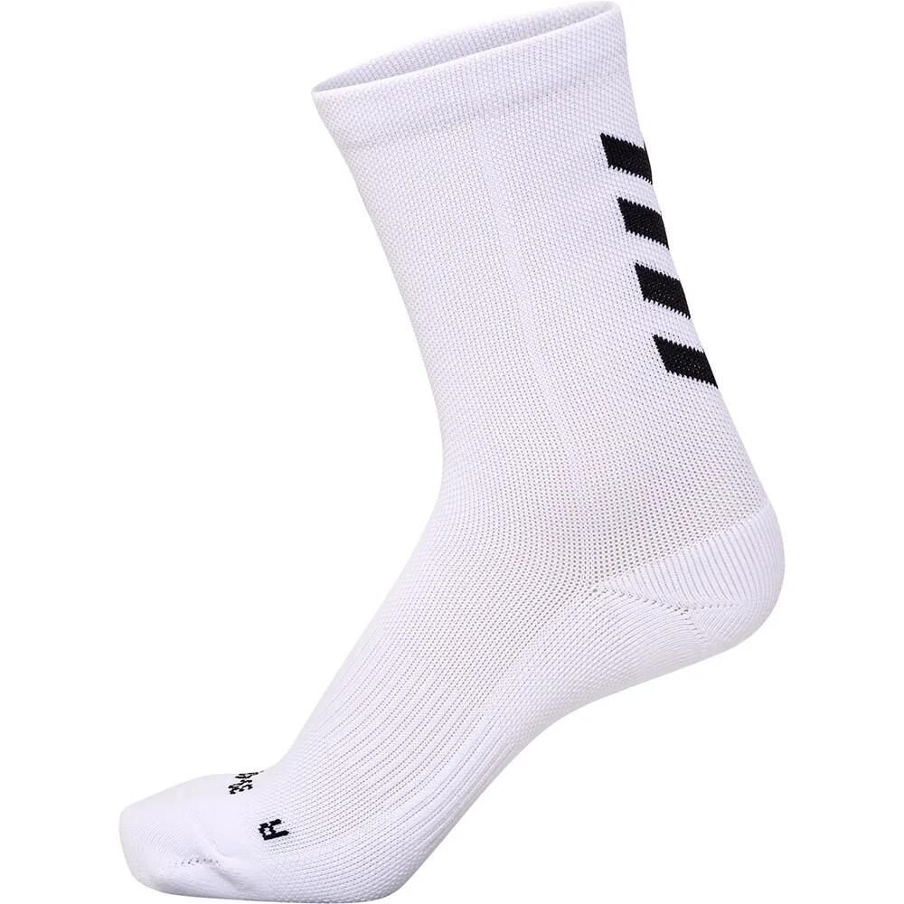 ヒュンメル エッセンシャル トレーニング ショート ソックス （ White / Black ） | HUMMEL Essential Training short socks [t](4.0)