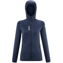 ミレー ロッカ III フーディ フリース レディース ( Saphir ) | MILLET Lokka III hoodie fleece Women [t...