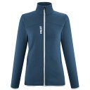 ミレー セネカ フルジップ フリース レディース ( Dark Denim ) | MILLET Seneca full zip fleece Women [t...