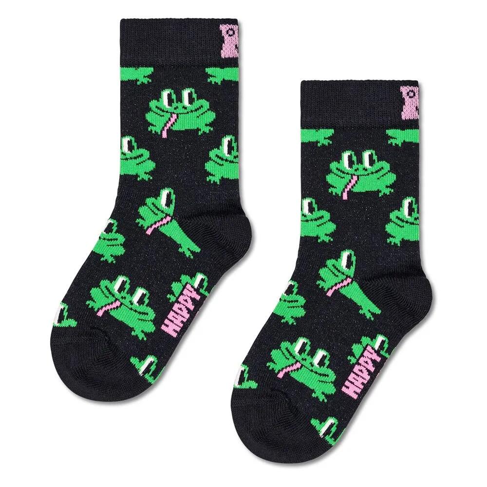 ハッピーソックス フロッグ ガールズ ソックス （ Black ） | HAPPY SOCKS Frog Girls socks [t]