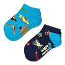 ハッピーソックス カー ガールズ ショート ソックス 2ペア ( Blue ) | HAPPY SOCKS Car Girls short socks 2 pa...