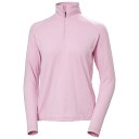 ヘリーハンセン ヴェルグラス ハーフジップ フリース レディース ( Cherry Blossom ) | HELLY HANSEN Verglas half ...