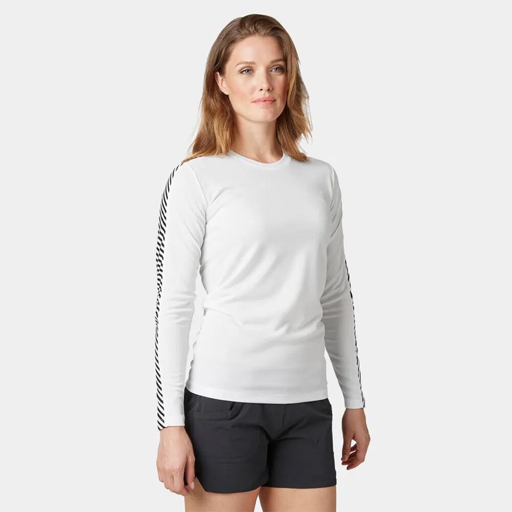 ヘリーハンセン リファ クルー ロングスリーブ ベース レイヤー レディース | HELLY HANSEN Lifa C（3枚目）