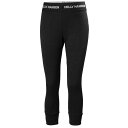 ヘリーハンセン リファ メリノ ミッドウェイト 49381 ベース レイヤー パンツ レディース ( Black ) | HELLY HANSEN Lifa M...