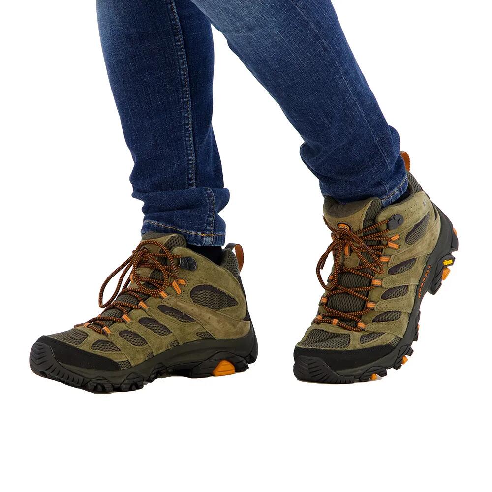 Rakuten - メレル モアブ スリー ミッド ハイキングブーツ （ Olive ） | MERRELL Moab 3 Mid Hiking Boots [t]