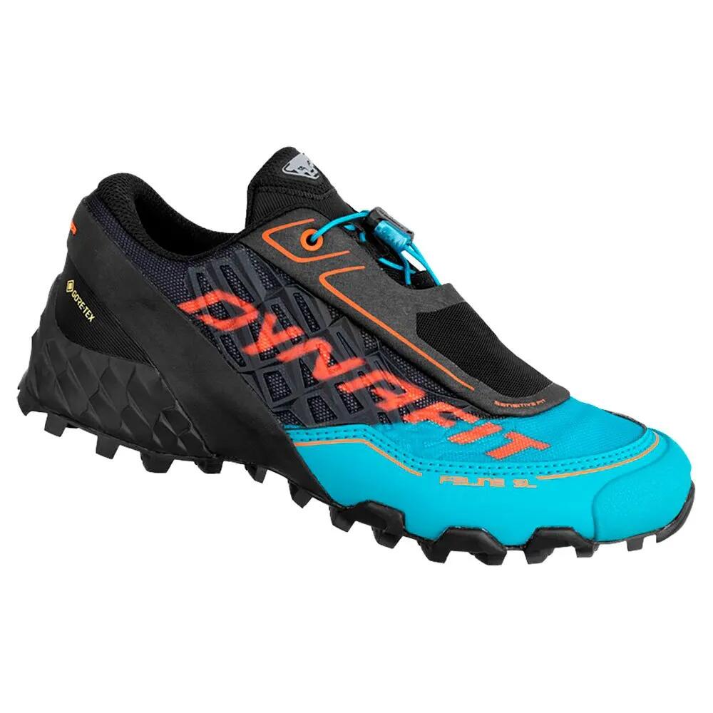 ディナフィット フェリーヌ SL ゴアテックス トレイル ランニング シューズ レディース （ Black Out / Ocean ） | DYNAFIT Feline SL gore-tex trail running shoes Women 