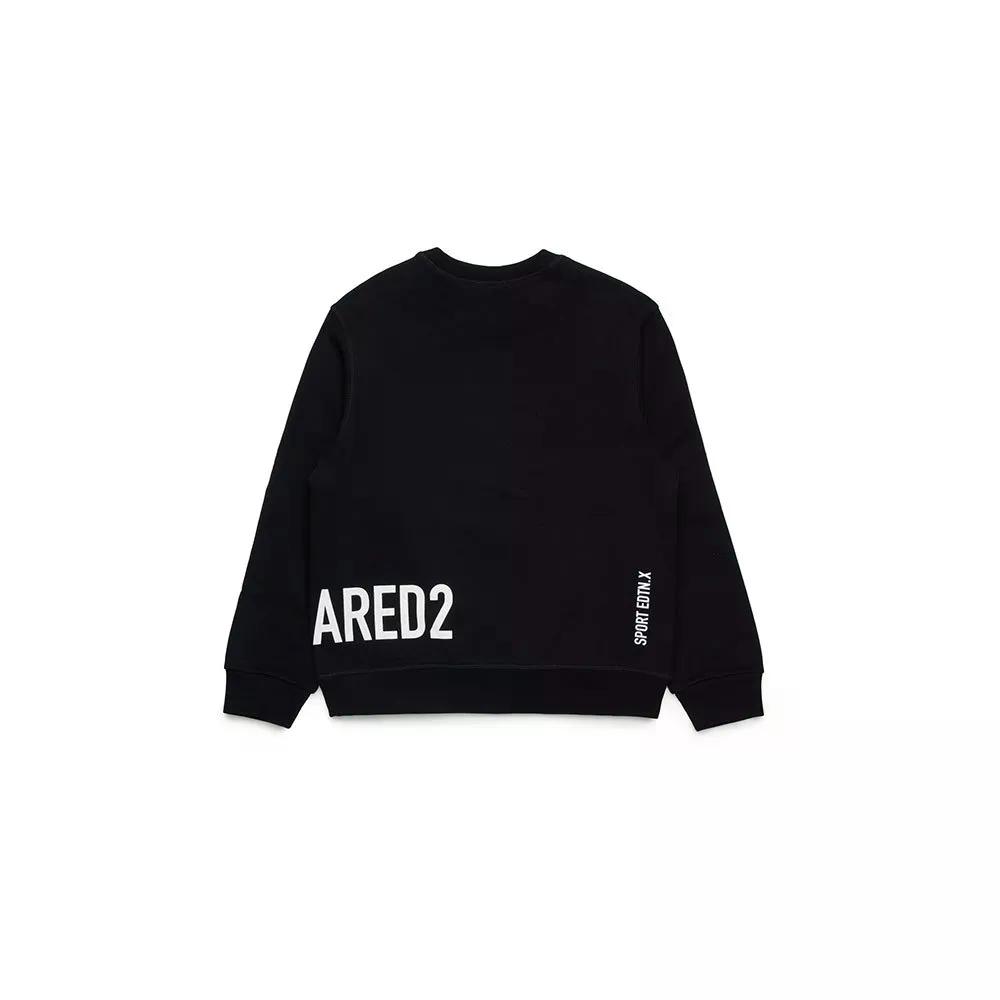ディースクエアード2 キッズ DQ2538 キッズ スウェットシャツ （ Black ） | DSQUA...