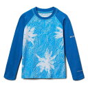 コロンビア サンディショアズ プリントサングアード ジュニア ロングスリーブ Tシャツ ( CompassBlueTo ) | COLUMBIA Sandy S...