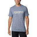 コロンビア クイックハイク ショートスリーブ Tシャツ ( CollegiateNavy/CSCBoxTreeline ) | COLUMBIA Kwick H...