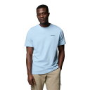 コロンビア ハゲマン ショートスリーブ Tシャツ ( RippleBlue/Heavenly ) | Columbia Hageman short sleeve...