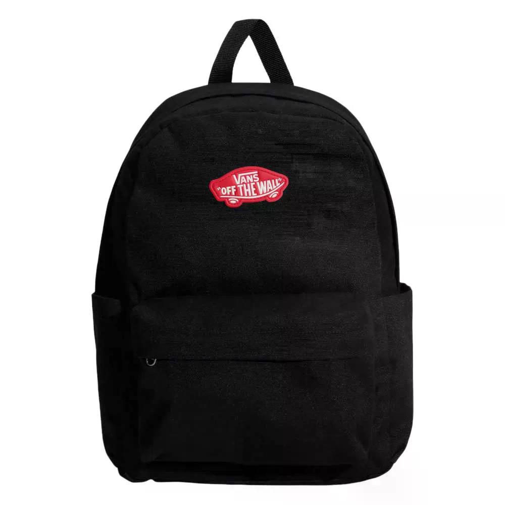 ヴァンズ オールドスクール グロム キッズ バックパック 18L （ Black/ChiliPepper ） VANS Old Skool Grom Kids Backpack 18L t
