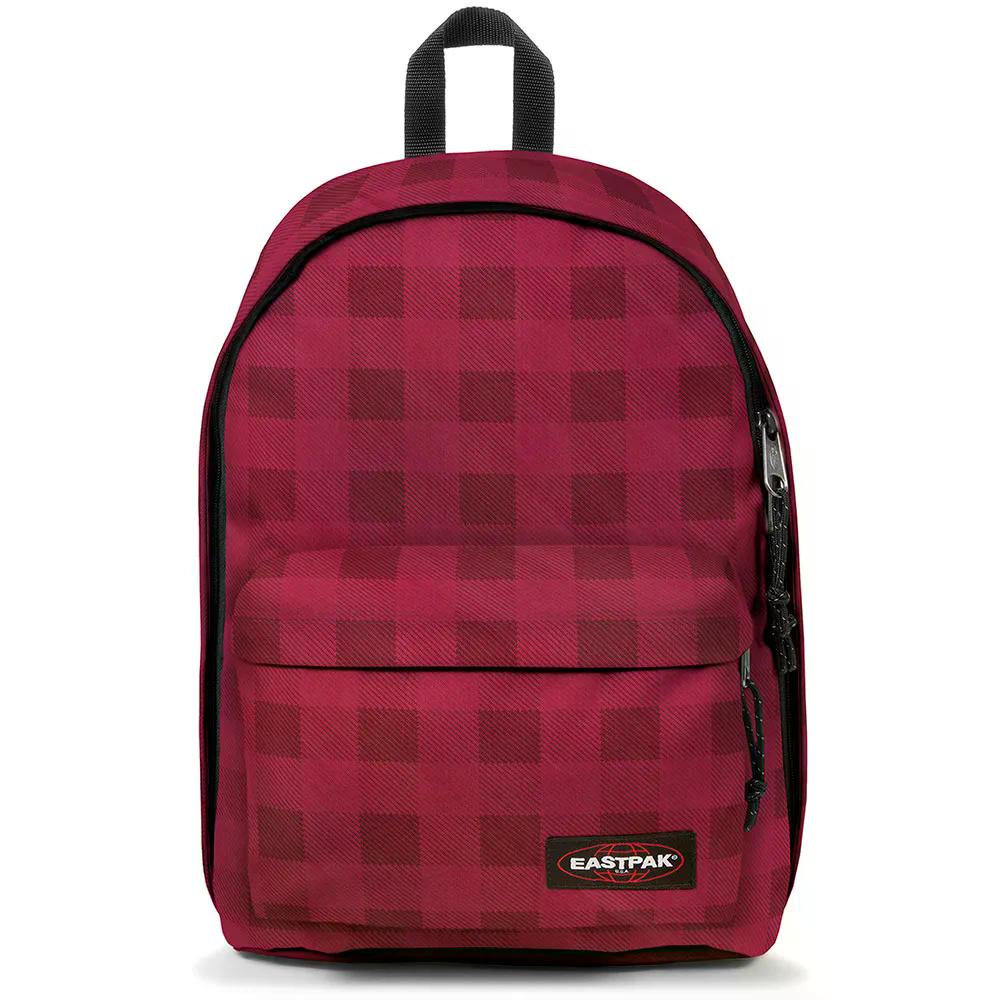 EASTPAK Out Of Office 27L backpack （ CheckerBurgundy ） 